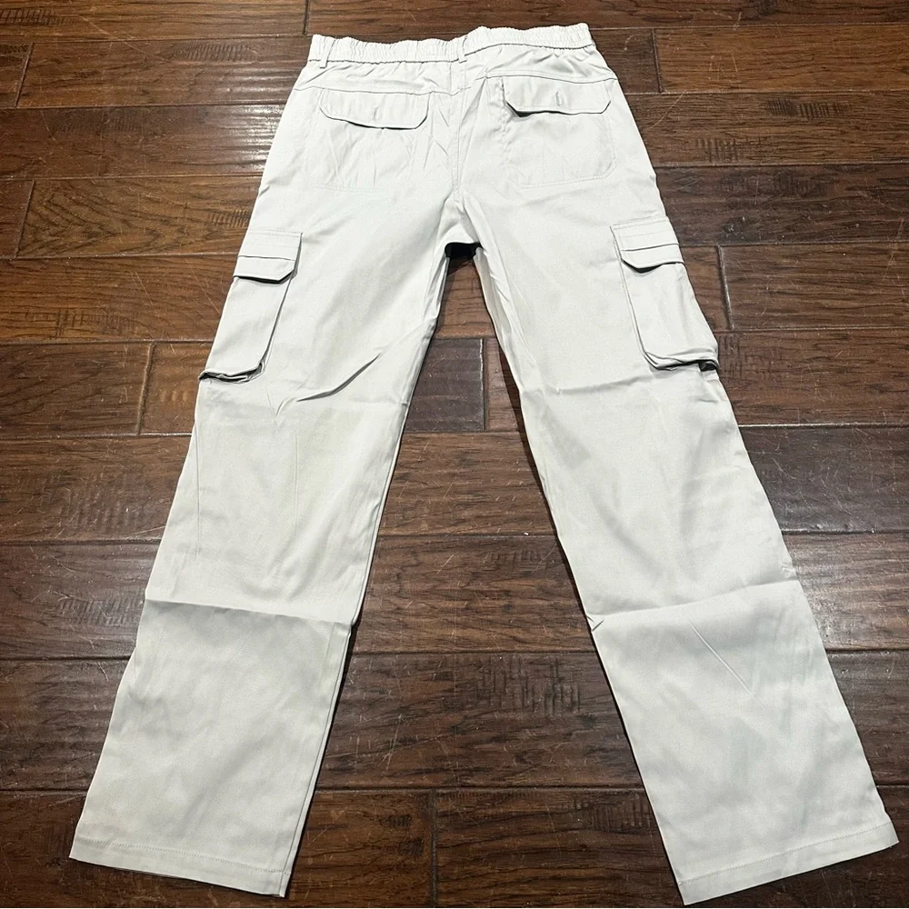 NWT‎ Flex Rover Men's Light Gray Cargo Pants size XL